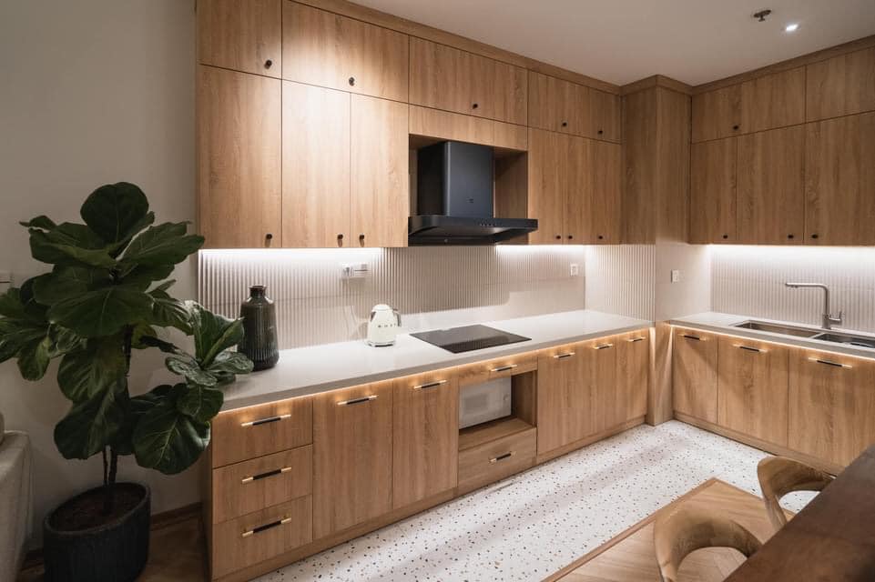 Tủ bếp gỗ TBG05